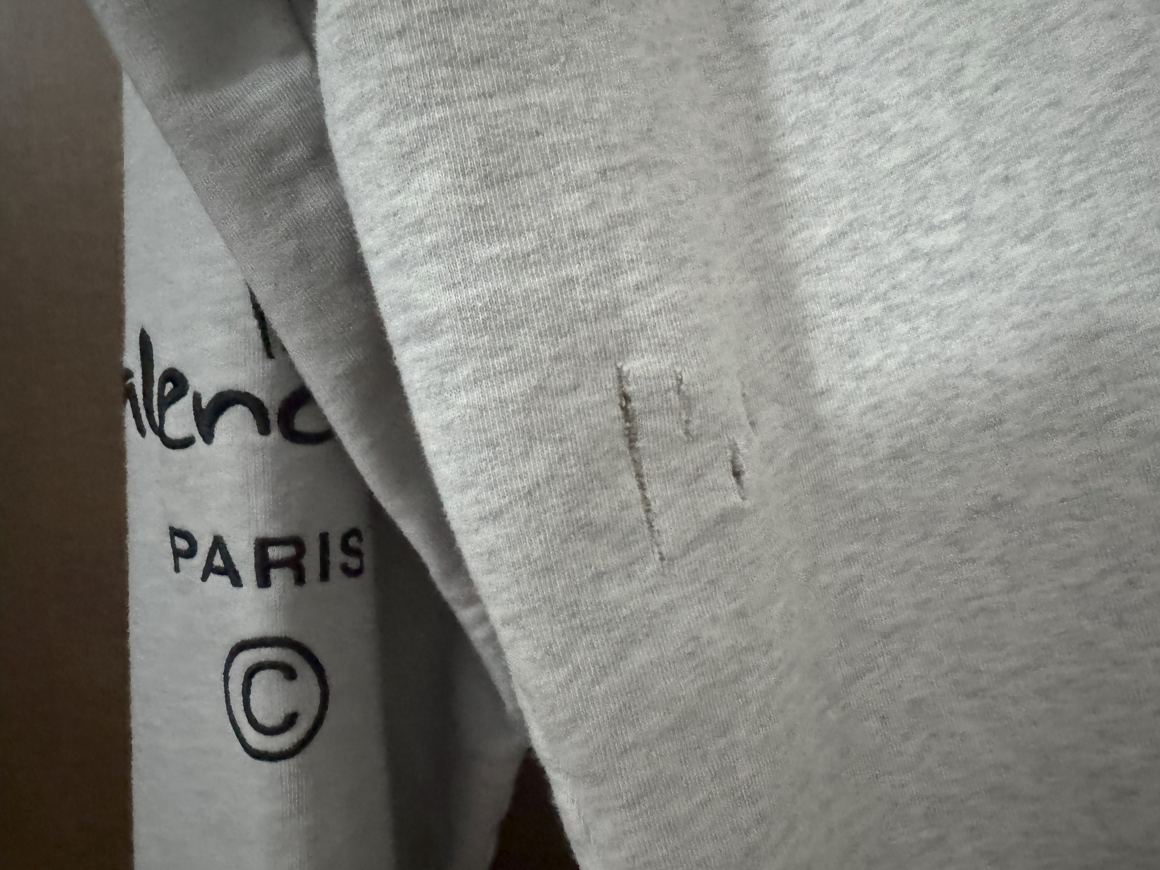 Balenciaga DIY College Hoodie – Distressed