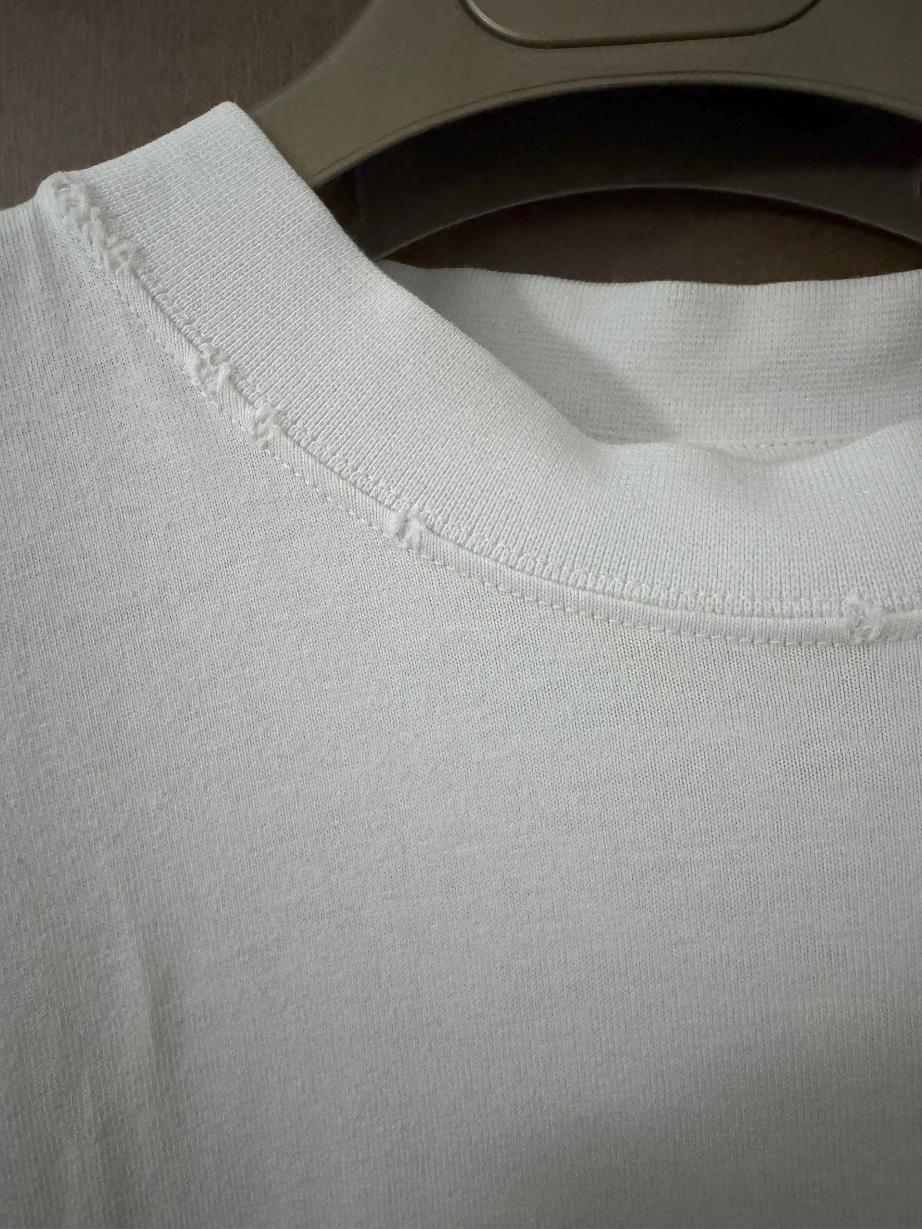 Balenciaga White DIY College T-Shirt