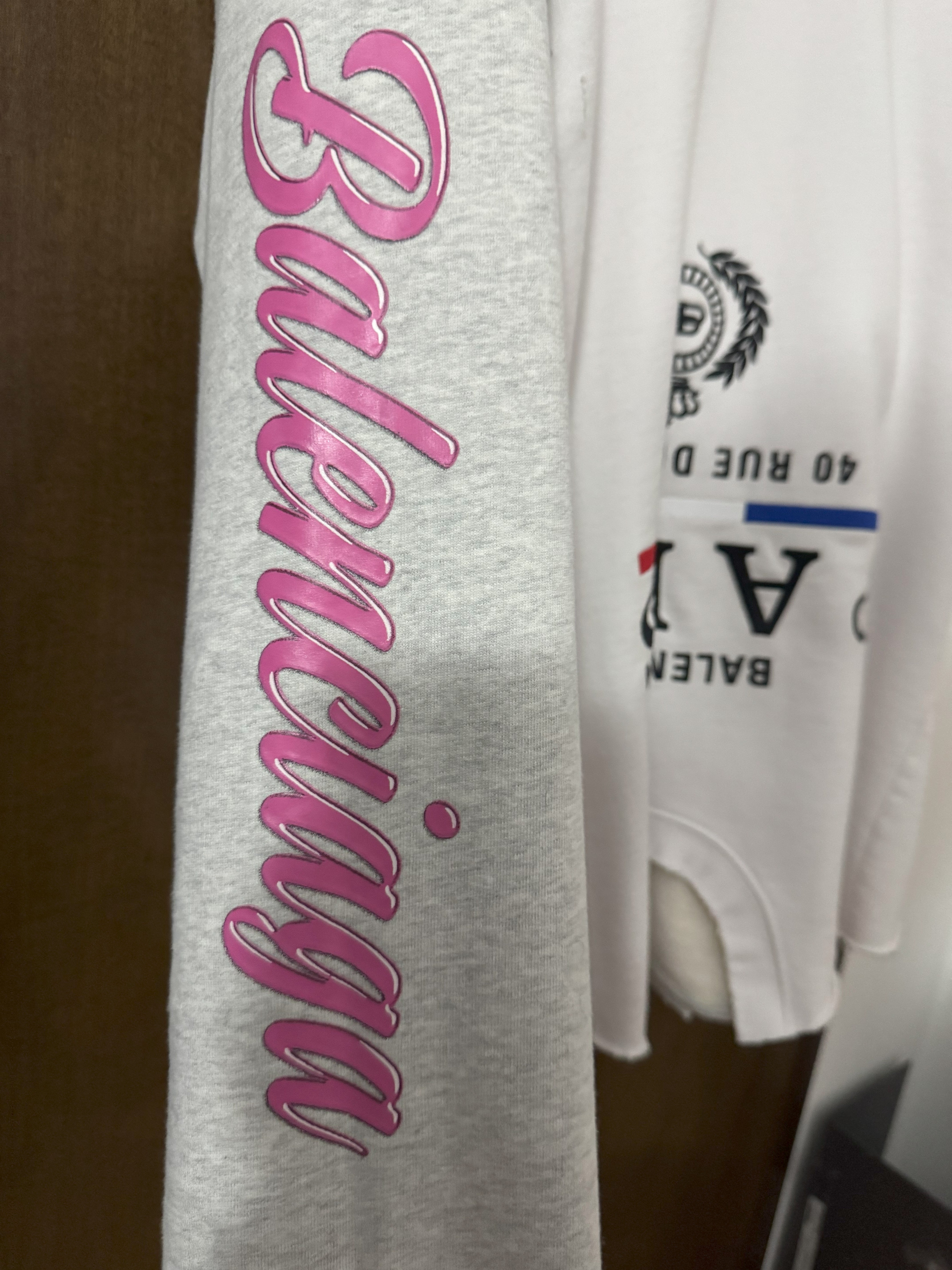 Balenciaga DIY College Hoodie – Distressed