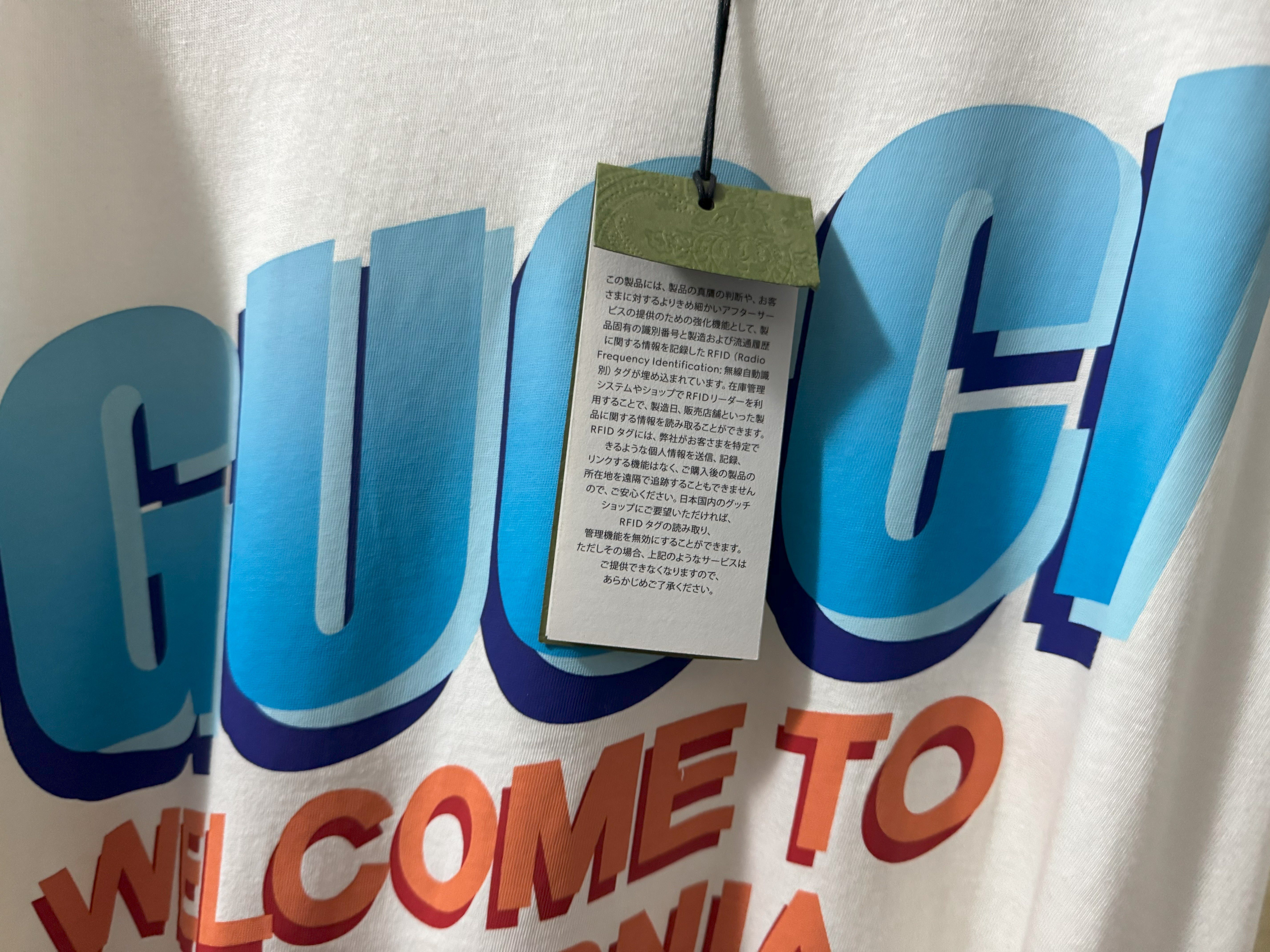 Welcome to California Gucci T-shirt