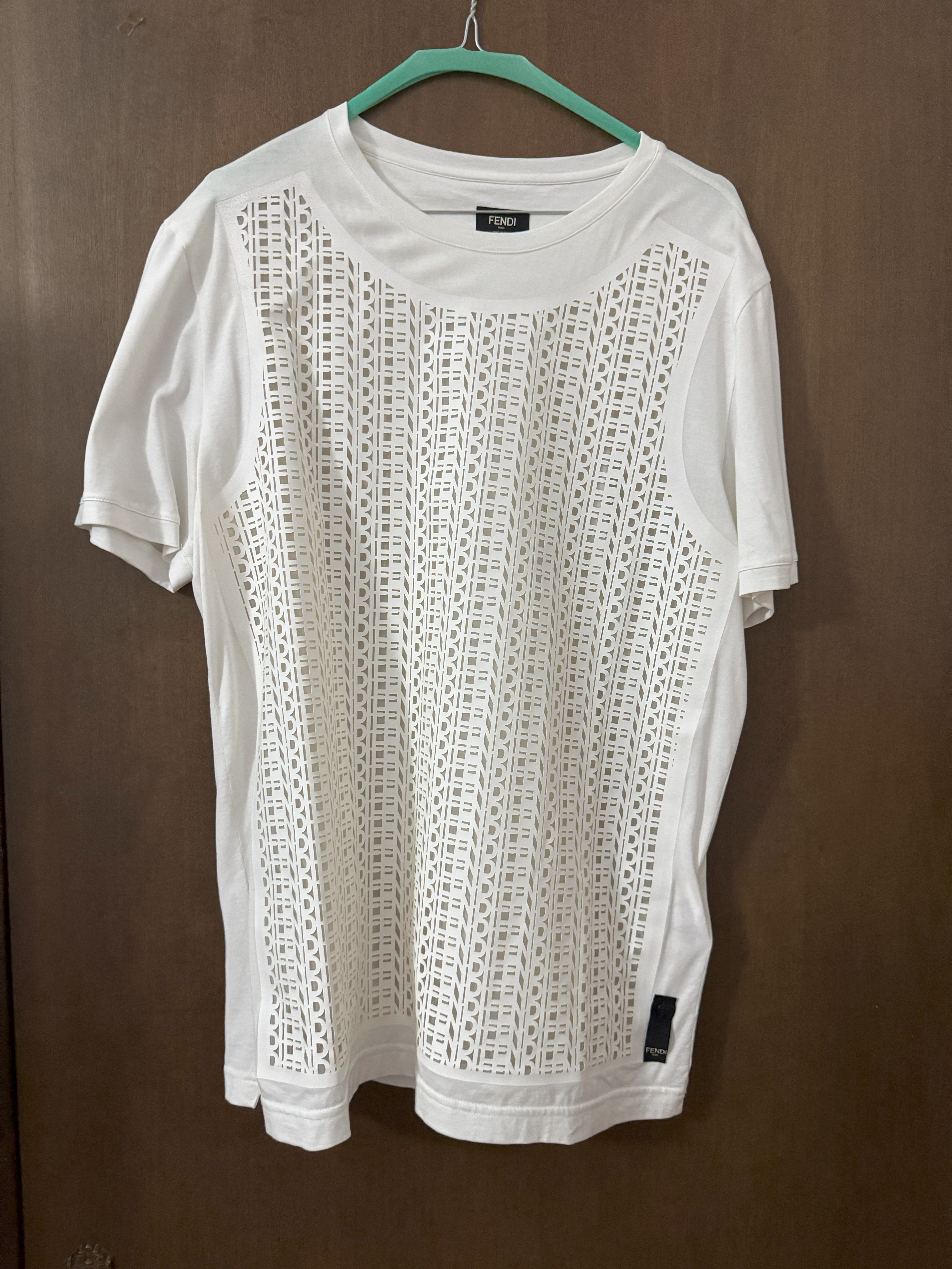 Fendi T-shirt – Semi-Transparent Front