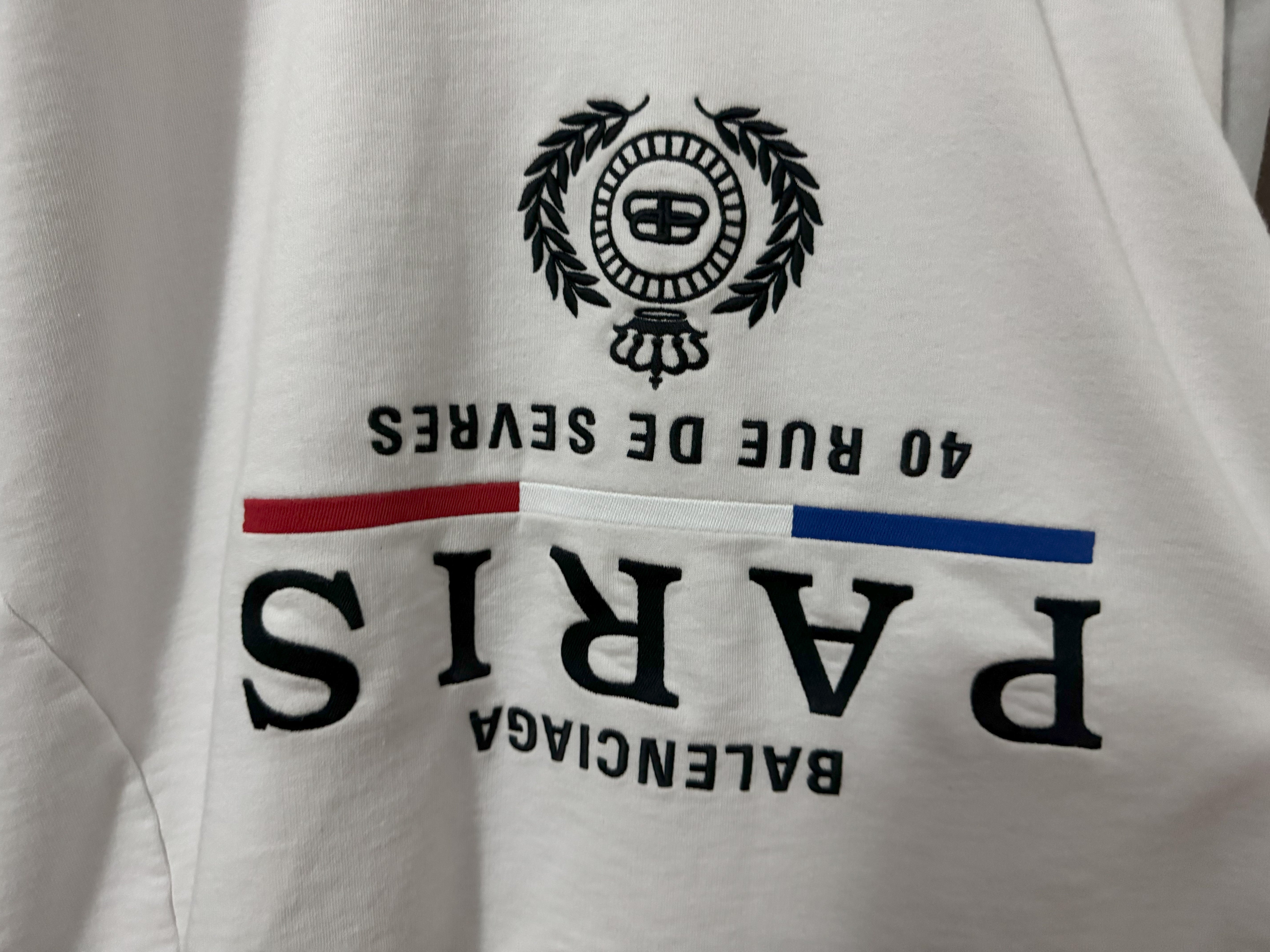 Balenciaga DIY College Hoodie – Distressed