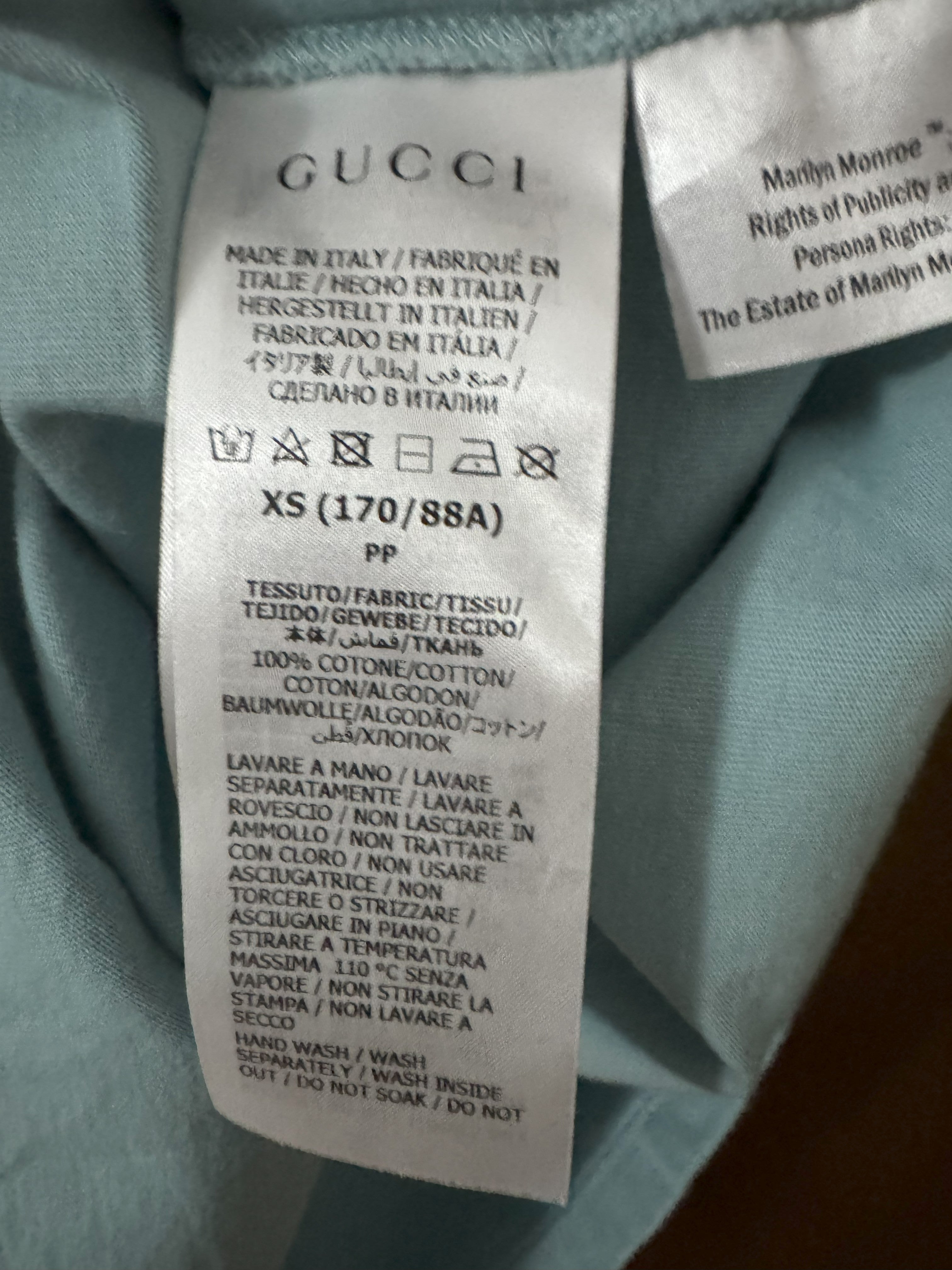 Gucci T-shirt – Marilyn Monroe